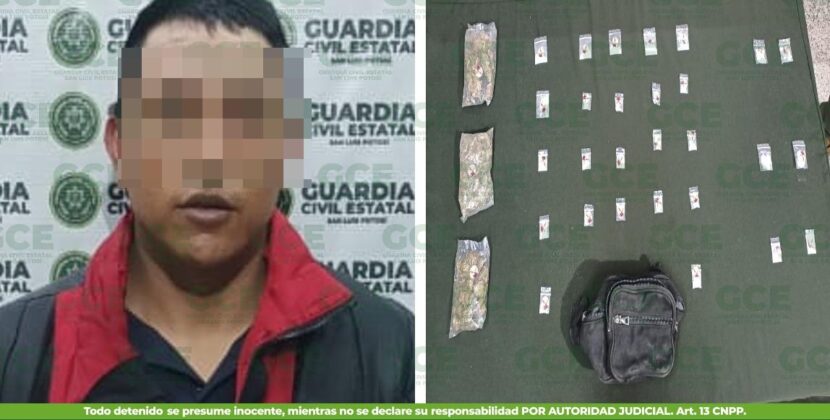 GUARDIA CIVIL ESTATAL CAPTURA A OBJETIVO CRIMINAL, VINCULADO AL NARCOMENUDEO EN SANTA MARÍA DEL RÍO