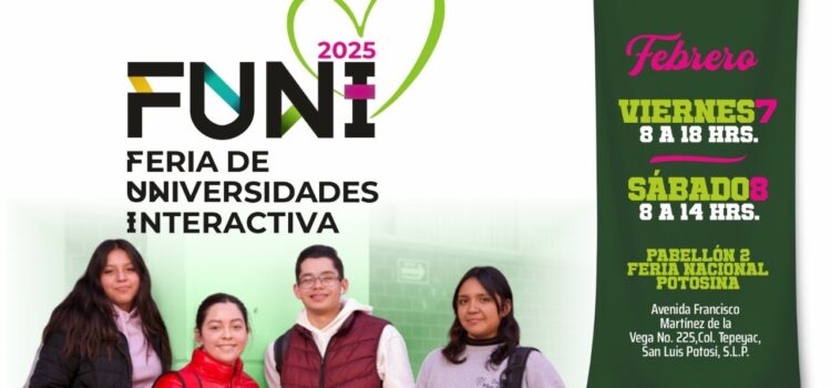 LISTO EL GOBIERNO DEL ESTADO PARA LA FERIA DE UNIVERSIDADES INTERACTIVA 2025