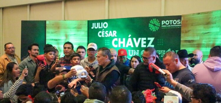 JULIO CÉSAR CHÁVEZ FOMENTA LA PREVENCIÓN DE ADICCIONES EN JÓVENES POTOSINOS