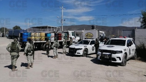 GUARDIA CIVIL ESTATAL COADYUVA EN LABORES PARA EL COMBATE AL TRÁFICO DE HIDROCARBURO