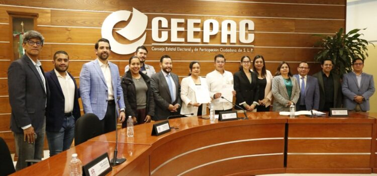 RECIBE CEEPAC LISTAS DE CANDIDATURAS PARA ELECCIÓN LOCAL EXTRAORDINARIA 2025 DEL PODER JUDICIAL DE SLP