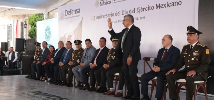 CONMEMORAN EL 112 ANIVERSARIO DEL EJÉRCITO MEXICANO