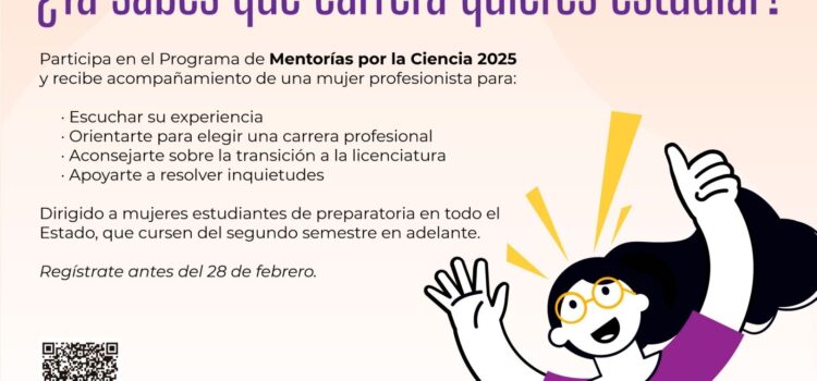 EL ESTADO BRINDA APOYO A MUJERES Y NIÑAS CON ORIENTACIÓN E INTERÉS EN LA CIENCIA 