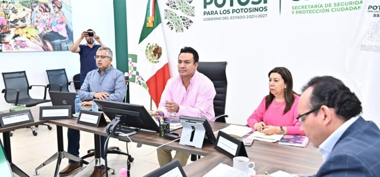 COORDINACIÓN CON LA FGR GARANTIZA LA SEGURIDAD Y LA TRANQUILIDAD EN SLP