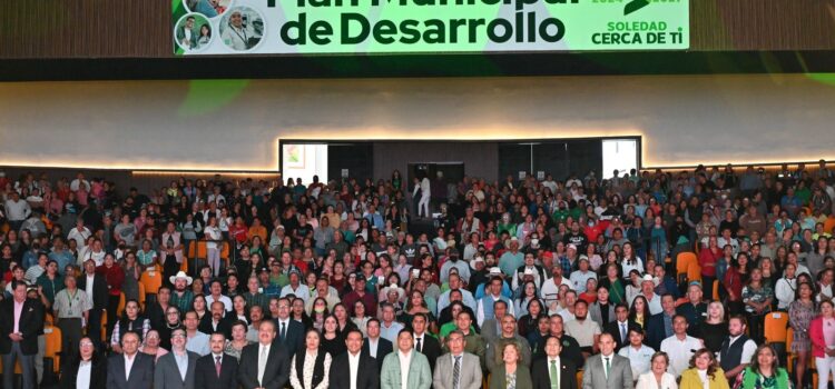 CON APOYO DE RICARDO GALLARDO, SOLEDAD AVANZA HACIA EL DESARROLLO Y BUEN GOBIERNO