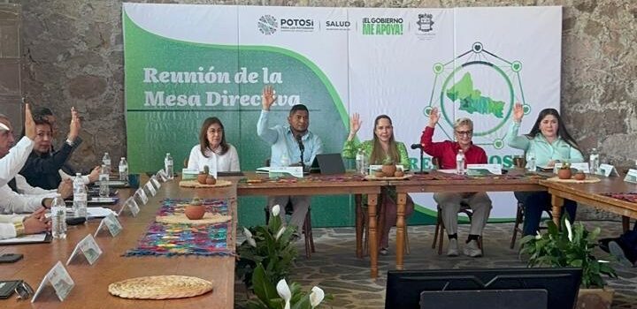 EL ESTADO PRESENTA PLAN DE TRABAJO DE LA RED POTOSINA DE MUNICIPIOS POR LA SALUD