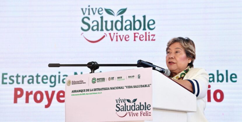 EJECUTIVO ESTATAL REAFIRMA APOYO A LA ESTRATEGIA NACIONAL DE VIDA SALUDABLE