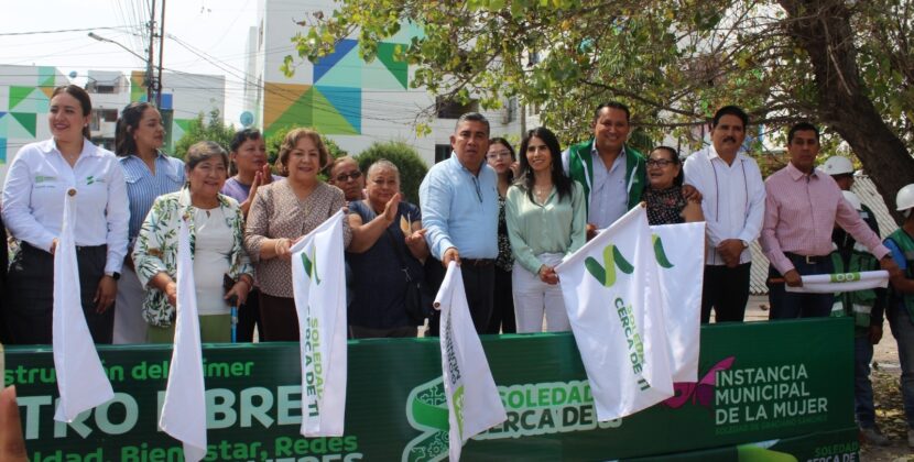 SEMUJERES Y SOLEDAD ARRANCAN CONSTRUCCIÓN DEL CENTRO “LIBRE”