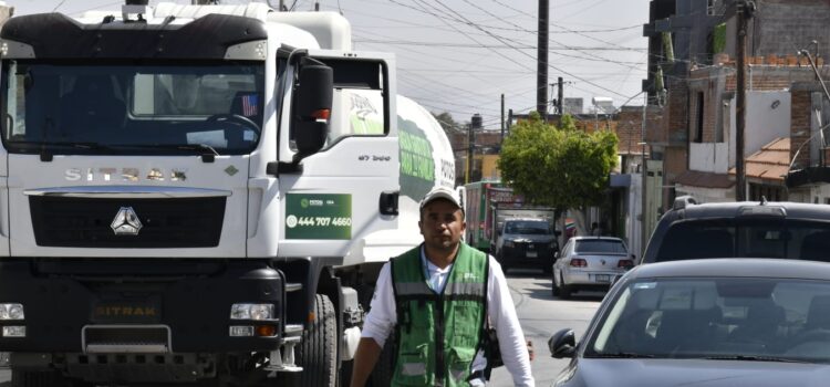 GOBIERNO ESTATAL FORTALECE PROGRAMA DE ENTREGA DE AGUA CON PIPAS