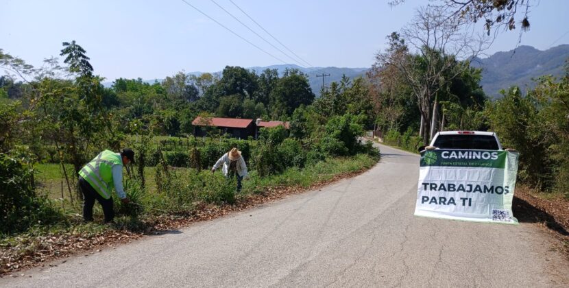 167 KILÓMETROS DE CAMINOS CONSERVADOS EN ABRIL