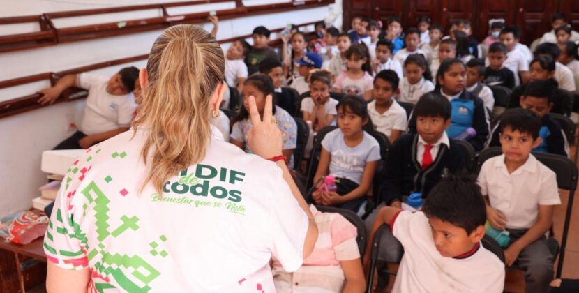 DIF ESTATAL PREVIENE ACOSO ESCOLAR EN PLANTELES