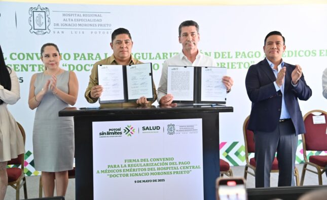 GOBIERNO ESTATAL DA CERTEZA A MÉDICOS JUBILADOS