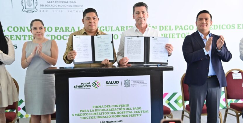 GOBIERNO ESTATAL DA CERTEZA A MÉDICOS JUBILADOS