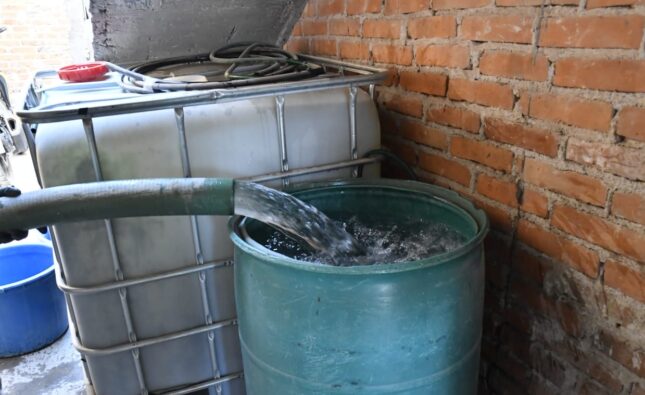 GOBIERNO ESTATAL REFUERZA ENTREGA DE AGUA POR FALLA EN EL REALITO