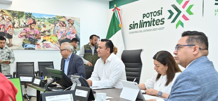 SAN LUIS POTOSÍ FORTALECE BLINDAJE CON ESTADOS COLINDANTES