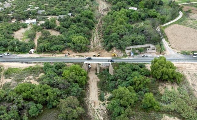 RICARDO GALLARDO REFUERZA SUPERCARRETERA CON NUEVO PUENTE