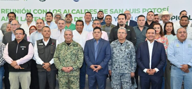 GOBIERNO ESTATAL FORTALECE COMITÉS MUNICIPALES DE PROTECCIÓN CIVIL