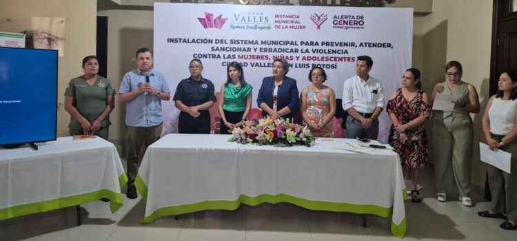 ESTADO FORTALECE ACCIONES CONTRA LA VIOLENCIA DE GÉNERO EN CIUDAD VALLES
