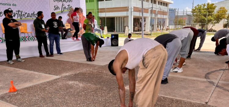 CON DEPORTE IMPULSA GOBIERNO ESTATAL REINSERCIÓN SOCIAL SIN LÍMITES