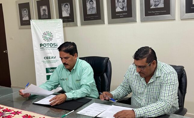 COMISIÓN DE ATENCIÓN A VÍCTIMAS FIRMA CONVENIO CON AQUISMÓN