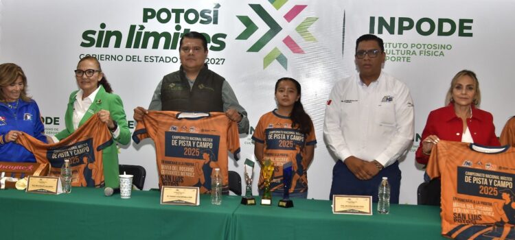 SAN LUIS SERÁ SEDE DEL CAMPEONATO NACIONAL DE ATLETISMO MASTER