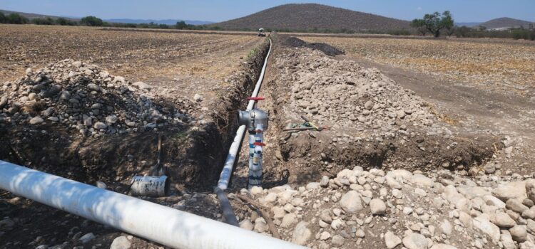 MODERNIZA GOBIERNO ESTATAL RIEGO AGRÍCOLA EN 773 HECTÁREAS