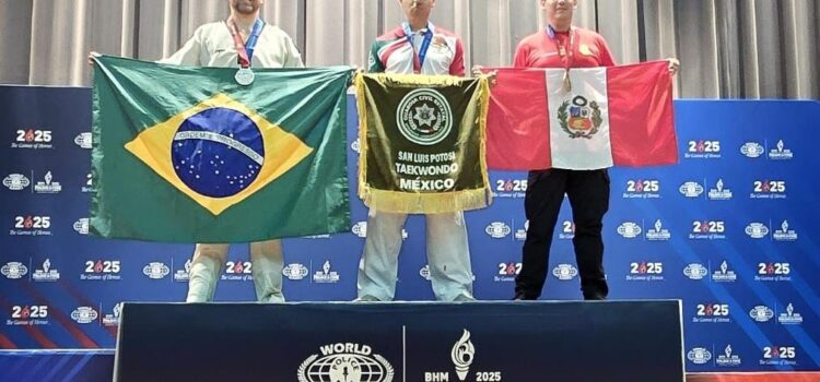 OMAR PINEDA GANA ORO EN TAEKWONDO EN MUNDIAL DE POLICÍAS Y BOMBEROS 2025