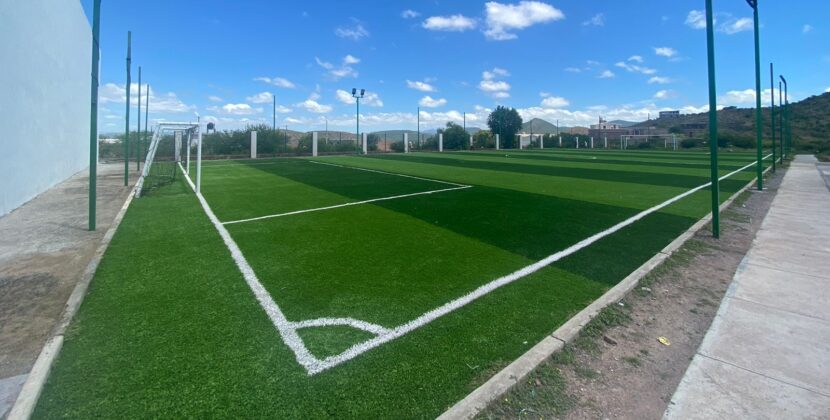 AVANZA EN LA REHABILITACIÓN DE ÁREA RECREATIVA EN TIERRA NUEVA